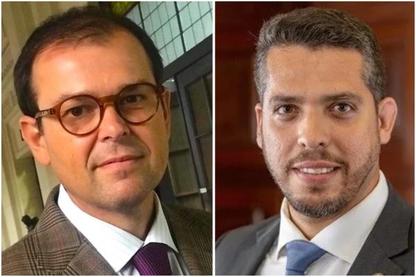 Base do governo na Alerj avisa que está disposta a aprovar o nome de Abel para o TCE — desde que a segunda vaga vá para Amorim 59 Rodrigo Abel e Rodrigo Amorim