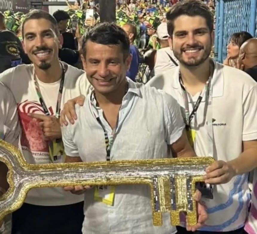 Gabriel David, Dr. Luizinho e João Drumond