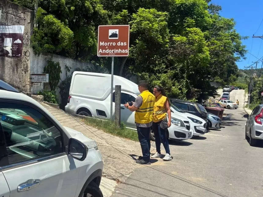Entrada do Morro das Andorinhas, uma das trilhas de Niterói