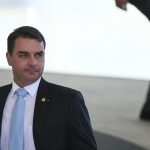 O senador Flávio Bolsonaro