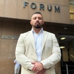 Yuri Moura no TJ-RJ após julgamento da queixa-crime movida por Cláudio Castro.