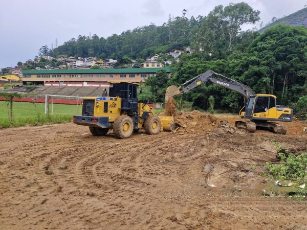 Concessionária inicia obras em nova estação de tratamento de esgoto em Petrópolis; investimento é de R$ 65 milhões 54 Canteiro de obras da ETE Itamarati, em Petrópolis