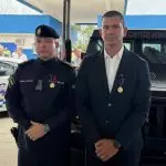 Coronel Marcelo Menezes e o pré-candidato a governador do PL, Douglas Ruas