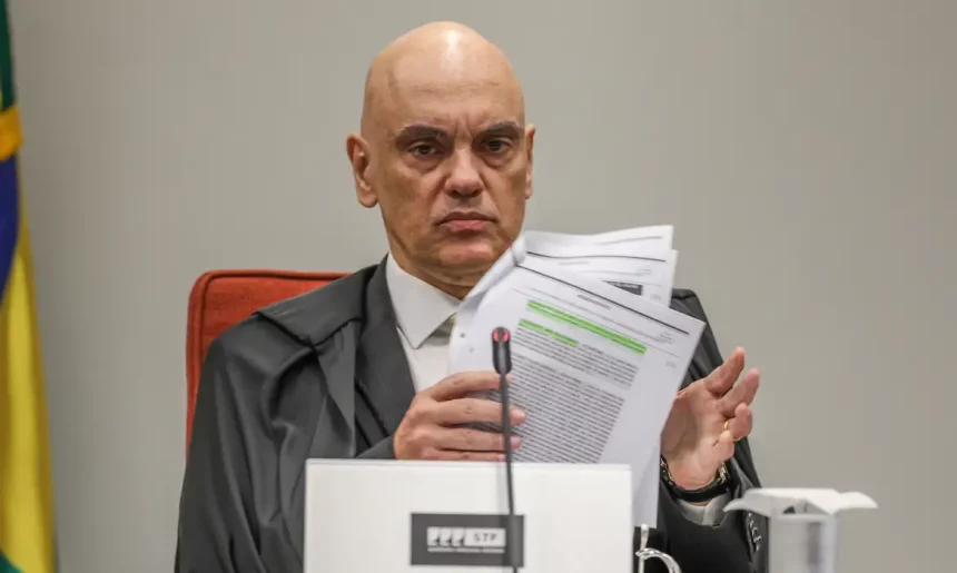 Ministro do STF Alexandre de Moraes, responsável pelo caso da megaoperação