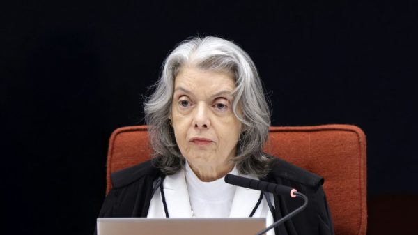 A ministra Cármen Lúcia, do Supremo Tribunal Federal