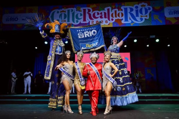 Rei Momo, Rainha e princesas da Corte Real do Carnaval carioca em 2026