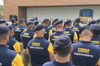 Agentes da Força Municipal do Rio