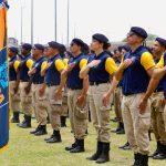 Agentes da Força Municipal, divisão armada da guarda