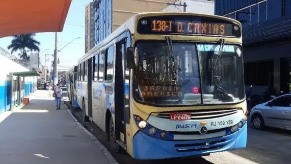 Ônibus da linha 138I, que era operado pela Master Transportes até intervenção do Detro