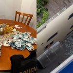 À direita, verba apreendida em operação que investiga Rioprevidência