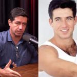 À esquerda, uma foto atual do coronel José Albucacys; à direita, uma foto do bombeiro na época da polêmica envolvendo a modelo Luma de Oliveira