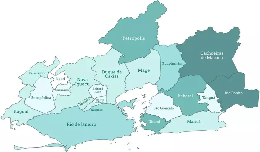 Rio Metrópole abre licitação de R$ 99 milhões para 'repaginar' mapas da Região Metropolitana