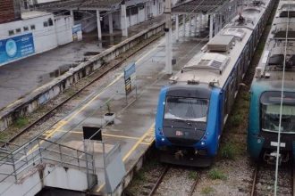 Linha de trem do Rio, que passará a ser operada pelo consórcio Nova Via Mobilidade