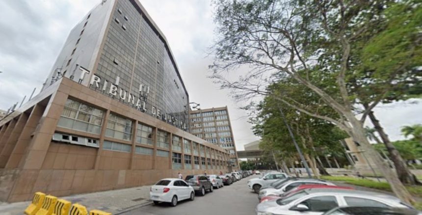 Fachada do Tribunal de Justiça do Rio (TJRJ), onde tramitam processos judiciais no estado