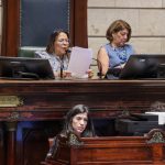 Vereadoras presidem as sessões plenárias na Câmara do Rio durante a Semana da Mulher