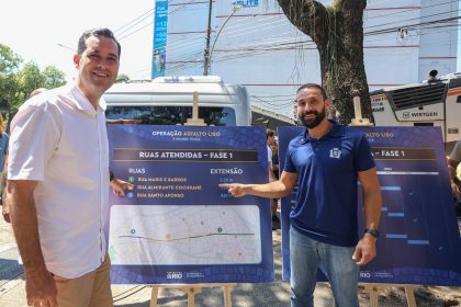 Terceira fase do programa Asfalto Liso terá investimento de R$ 315 milhões e começa pelas ruas da Tijuca