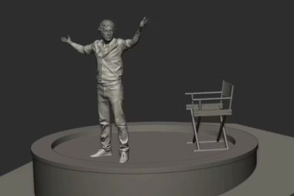 Projeto estátua de Cacá Diegues