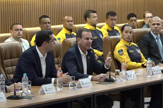Coletiva de Paes sobre Força Municipal
