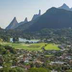 Imagem aérea de Teresópolis