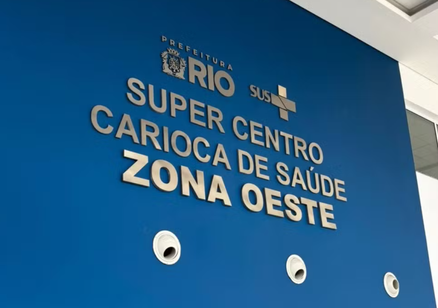 Super Centro Carioca de Saúde da Zona Oeste, que recebeu repasse da Câmara do Rio