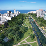 Vista aérea do projeto do novo Jardim de Alah