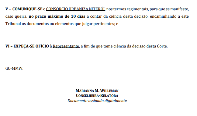 TCE suspende pagamentos de contrato de R$ 47,6 milhões da empresa de obras da Prefeitura de Niterói 63 Captura de tela 2026 03 21 125751