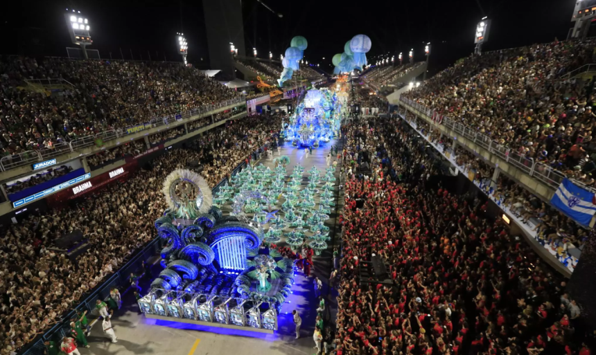 Desfile da Liesa na Sapucaí