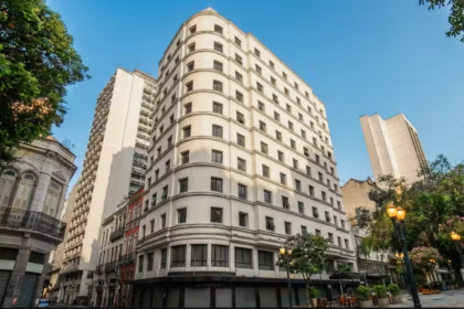 Prédio que vai virar residencial na Rua Uruguaiana