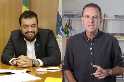 Cláudio Castro e Eduardo Paes