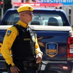 Agentes da Força Municipal em atuação no Rio
