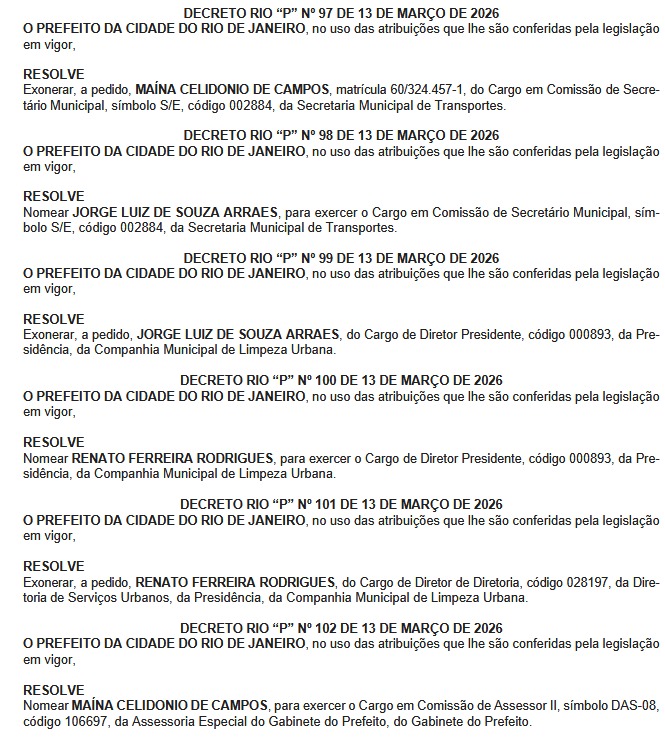 Prefeitura oficializa Jorge Arraes na Secretaria de Transportes; Maína Celidonio assume assessoria especial 62 IMG 20260316 WA0000