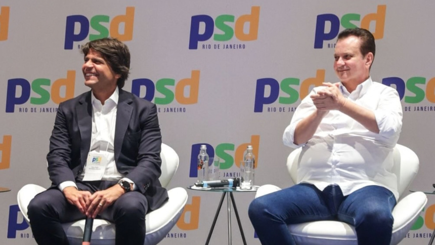 Pedro Paulo ganha padrinho de peso na disputa pelo Senado: Gilberto Kassab, presidente nacional do PSD