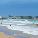 Praia Rasa, na divisa entre Armação do Búzios e Cabo Frio