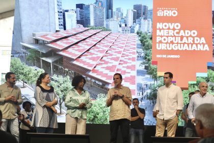 Eduardo Paes apresenta projeto do Novo Mercado Popular da Uruguaiana, que terá 1,6 mil boxes e reurbanização no Centro do Rio