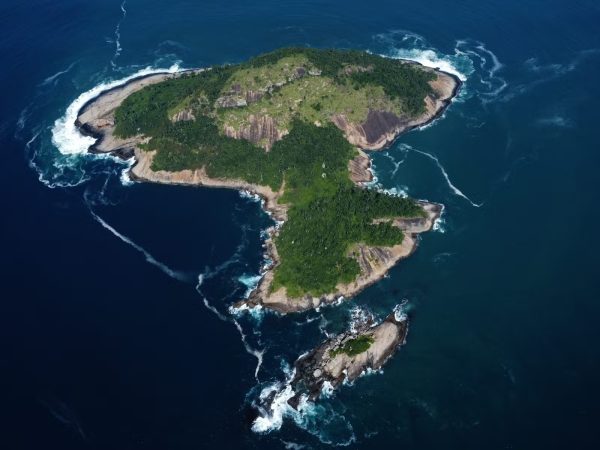 Ilha de Palmas, em Grumari