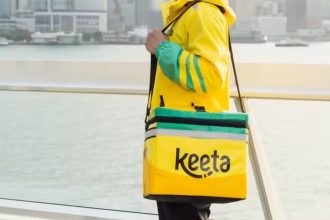 Keeta aplicativo de delivery