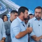 Welberth Rezende, prefeito de Macaé, e Cláudio Castro