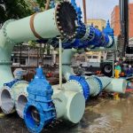 Booster, equipamento da Águas do Rio essencial para que a água chegue com força constante aos reservatórios e edifícios, será instalado depois da desapropriação