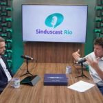 O vice-presidente de Fundos de Investimento da Caixa, Sérgio Bini. e o presidente do Sindicato da Indústria de Construção Civil (Sinduscon-Rio), Cláudio Hermolin
