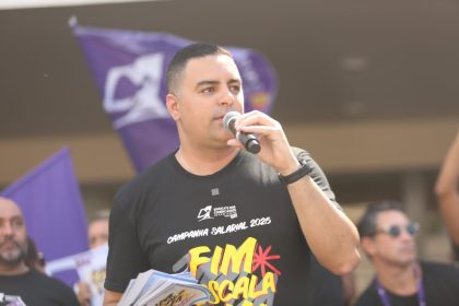 Presidente do Sindicato dos Comerciários do Rio, Márcio Ayer.