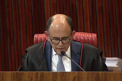 Ministro Antonio Carlos Ferreira enquanto declarava seu voto