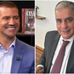 Douglas Ruas (PL) e André Ceciliano (PT), os dois pré-candidatos a governador no mandato-tampão