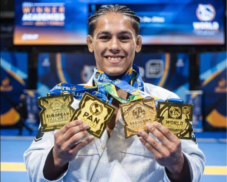 Mica Galvão é um dos participantes do evento de grappling, nesta sexta-feira (13), na Barra.