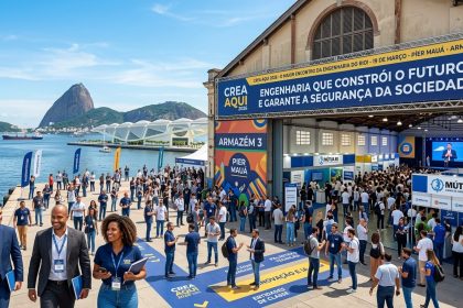 O Armazém 3 do Píer Mauá vai receber o maior encontro estadual das engenharias: líderes manifestam entusiasmo com o mega evento
