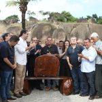 O prefeito Eduardo Paes (PSD) lança o Parque Terra Prometida