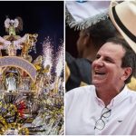 O prefeito Eduardo Paes e o desfile da Império Serrano, uma das escolas que ele sugere estar de volta no Grupo Especial