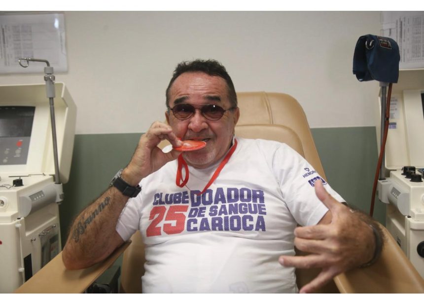 O segurança pode ter salvado 164 pessoas ao longo do tempo em que saiu de casa, em Anchieta, desceu na Central do Brasil e caminhou até o Hemorio.