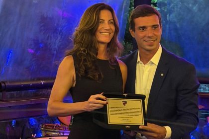 Delegada Barbara Lomba foi uma das homenageadas no evento Mulheres da Lei.