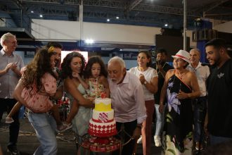 Aniversário do secretário de Habitação da Prefeitura do Rio, Adilson Pires