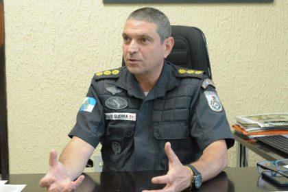 Coronal Sylvio Guerra, o novo secretário da Polícia Militar